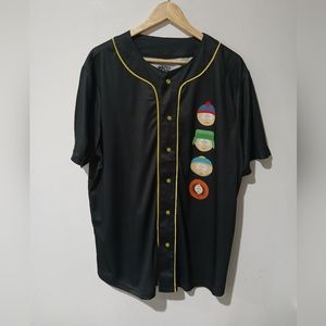 South Park Characters Baseball Jersey Size: XL